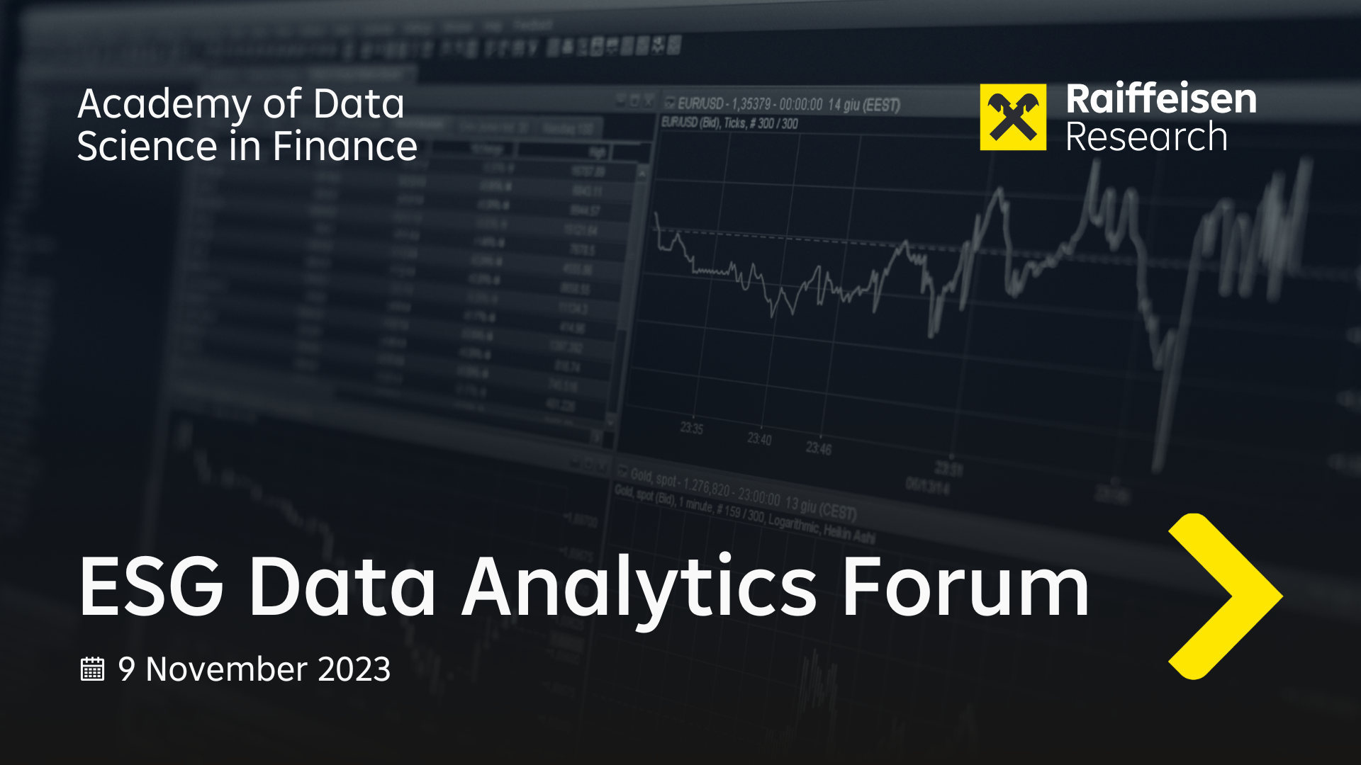ESG Data Analytics Forum 2023